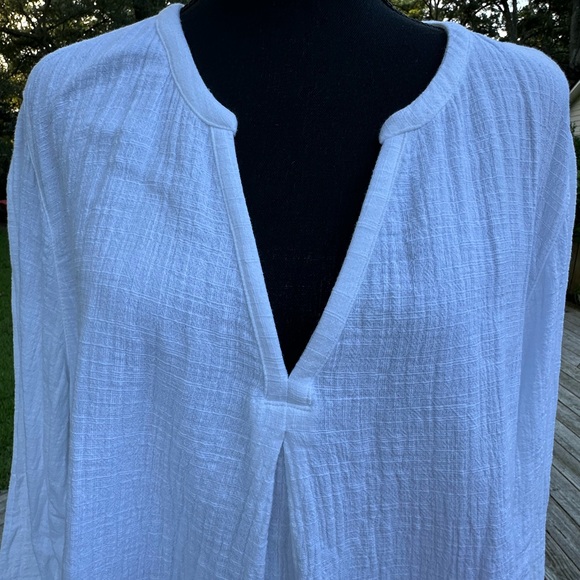 Pure Jill by j Jill White Top size XL - Picture 2 of 8